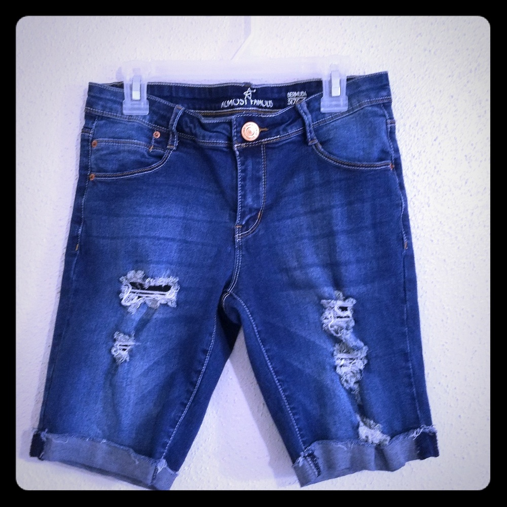 Almost Famous Denim Juniors Shorts